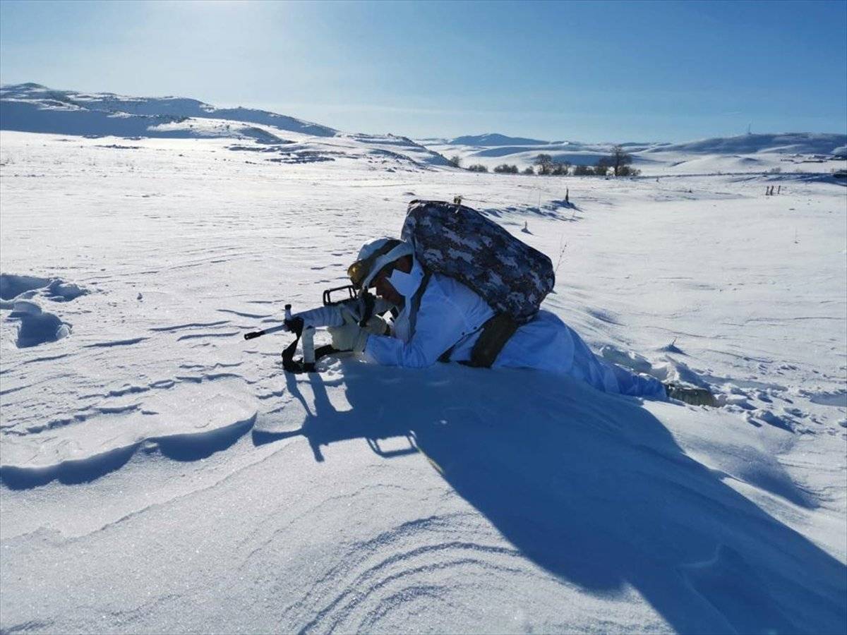 Mehmetçik'in Eren Operasyonlarından nefes kesen kareler