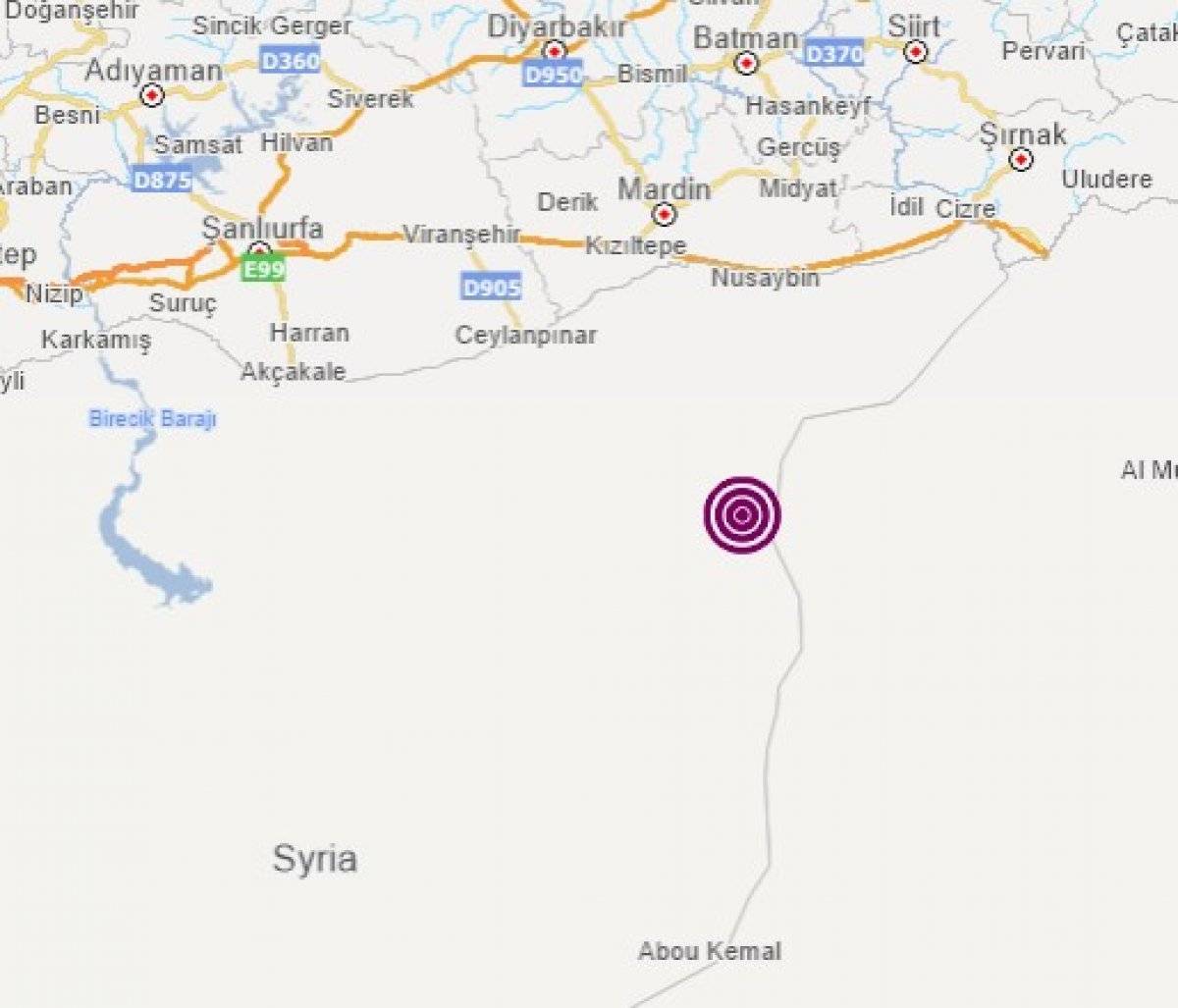 Suriye'de 5.2 büyüklüğünde deprem: Türkiye'den de hissedildi