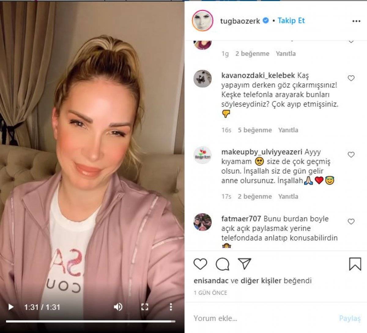 Tuğba Özerk, Neslihan Atagül'ü uyardı