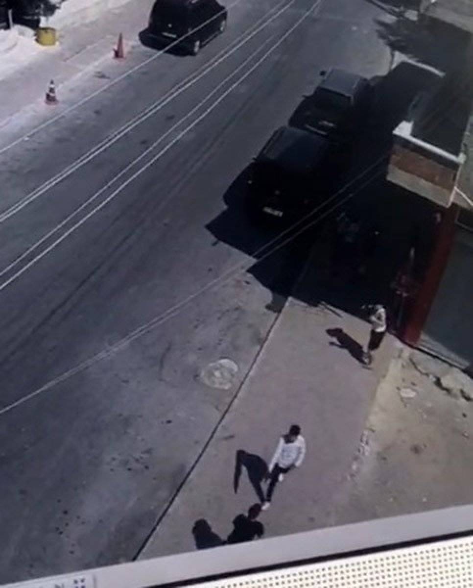 Mersin'de liseli gencin öldürülme anı kamerada