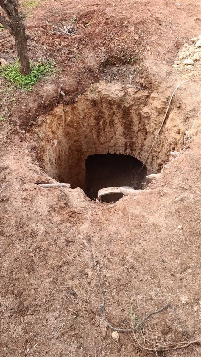 Gaziantep'te define için 45 metre tünel açan 6 kişiye suçüstü