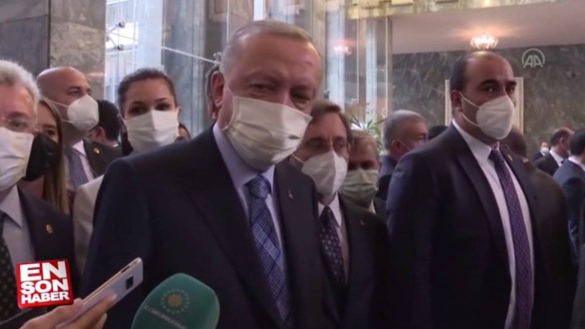 Cumhurbaşkanı Erdoğan, kısıtlamaların kaldırılmasıyla ilgili konuştu