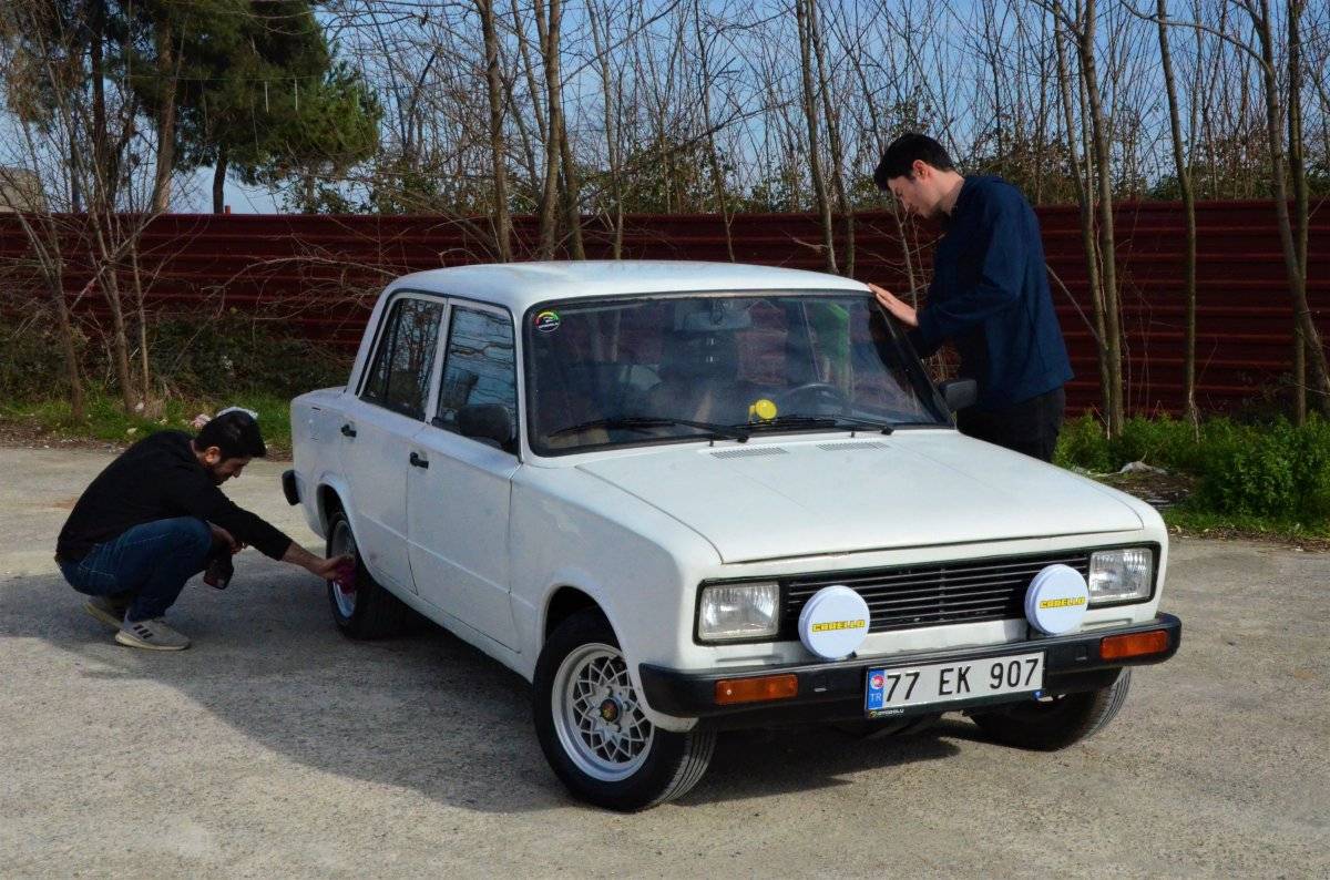 Hurda otomobili trafiğe çıkardılar