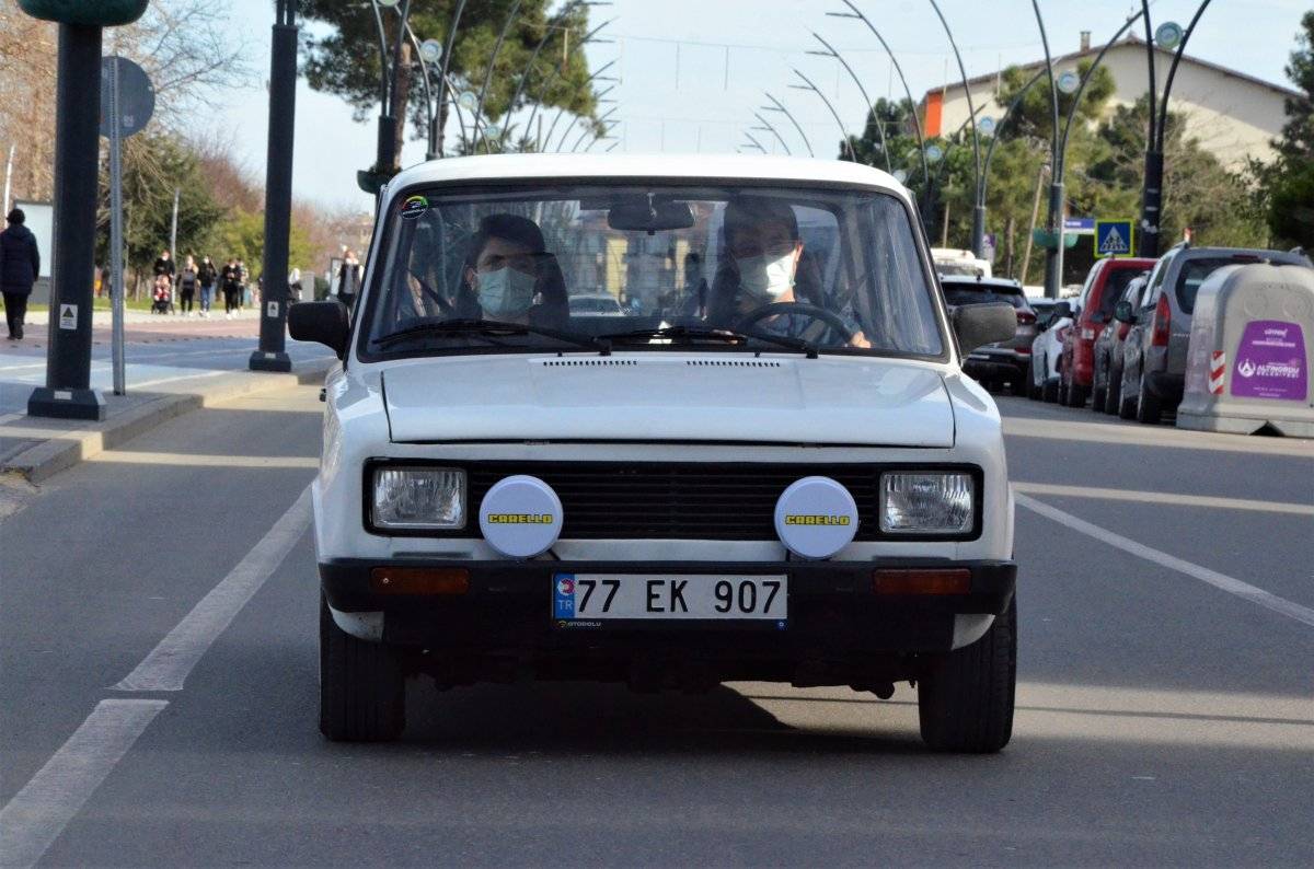 Hurda otomobili trafiğe çıkardılar