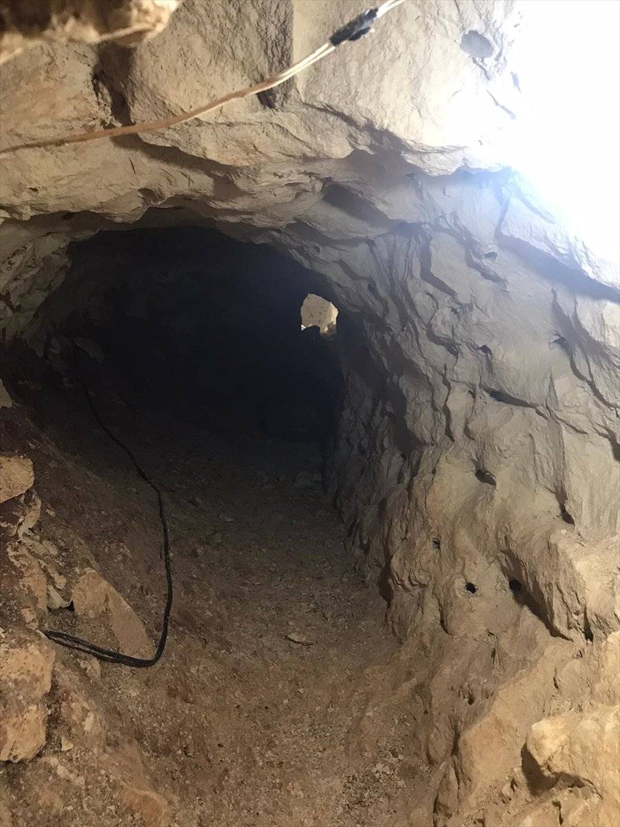 Gaziantep'te define için 45 metre tünel açan 6 kişiye suçüstü