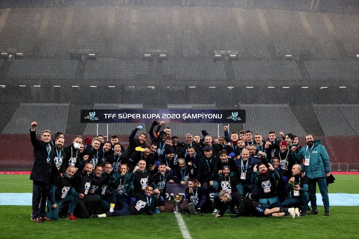 Trabzonspor'da Süper Kupa sevinci