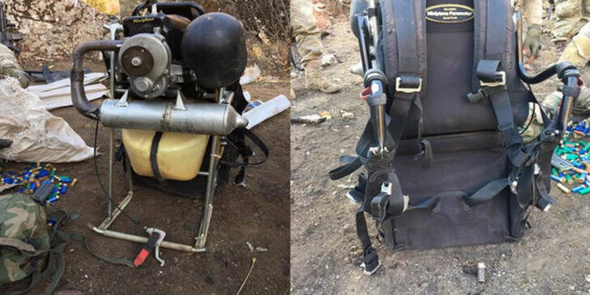 Paramotorla PKK'ya bomba taşıyan terörist havada vuruldu