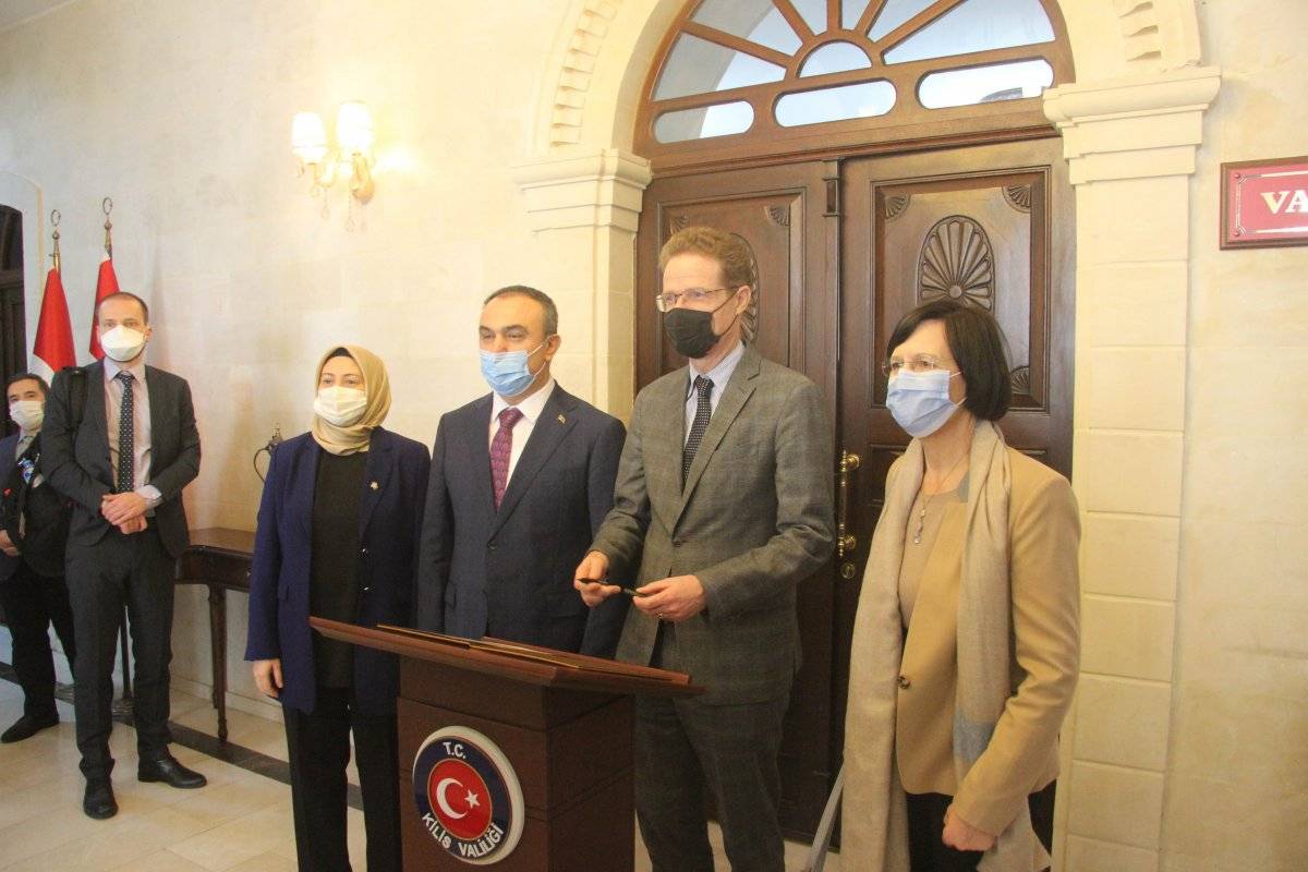 AB Türkiye Delegasyonu Başkanı Nikolaus Meyer-Landrut, Kilis’te