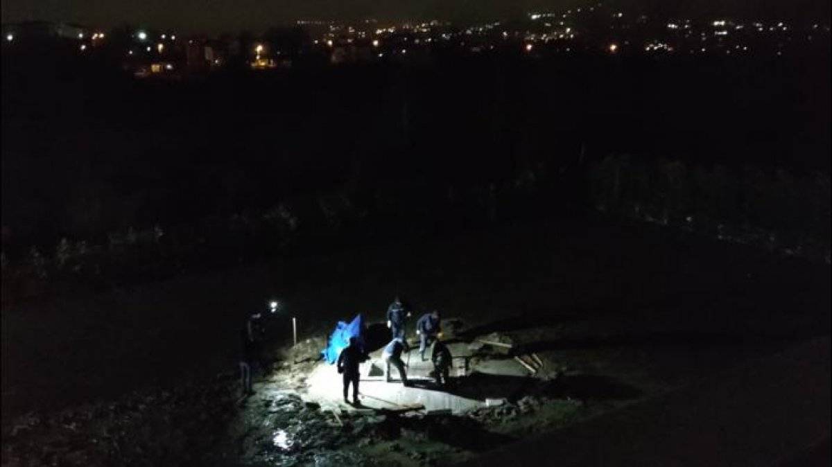 Kocaeli’de Yakup Haşimi’nin cenazesinin taşınması sırasında arbede