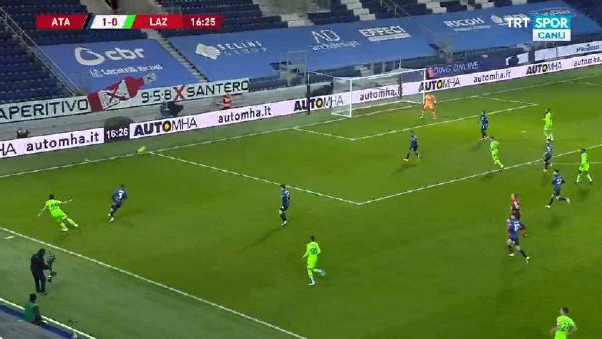 Vedat Muriç'in Lazio'daki ilk golü