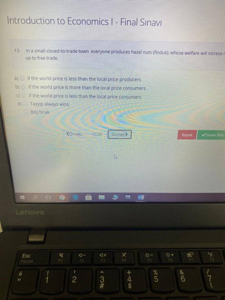 Marmara Üniversitesi'ndeki final sorusunu hazırlayan öğretim görevlisine soruşturma