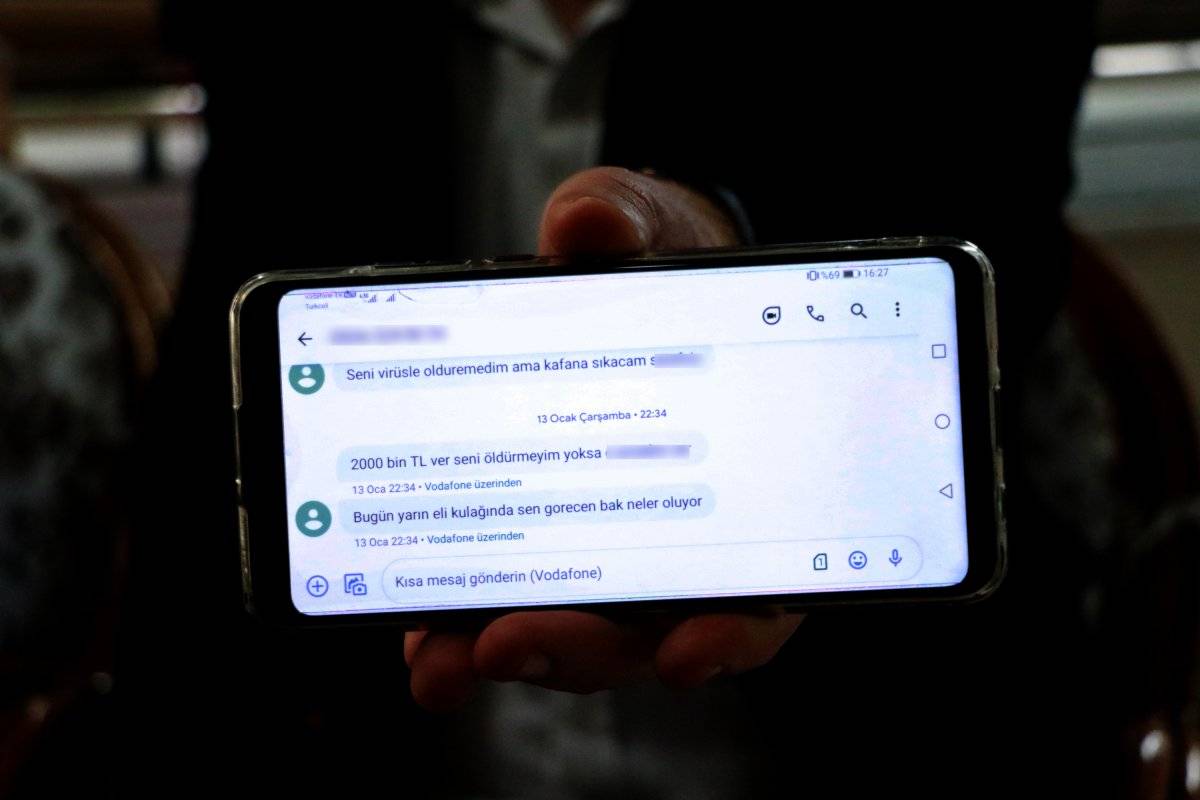 Adana'da patronuna koronavirüs bulaştırmaya çalışan işçiden tehdit