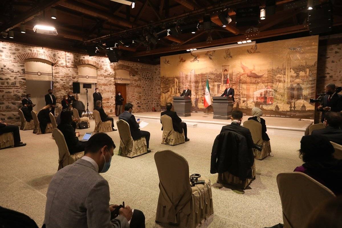 Zarif - Çavuşoğlu ortak basın toplantısı