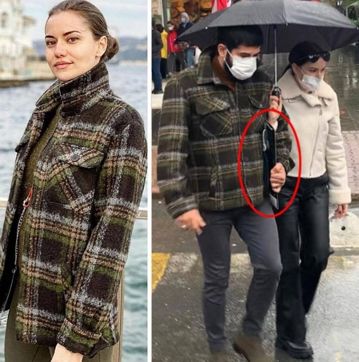 Burak Özçivit ve Fahriye Evcen hastane çıkışı görüntülendi