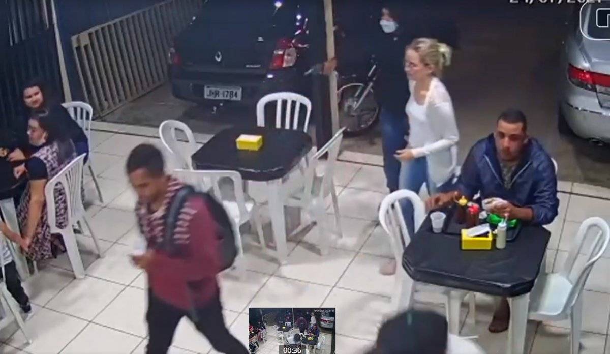 Brezilya’da hamile kadın oğlunu soyguncudan korudu