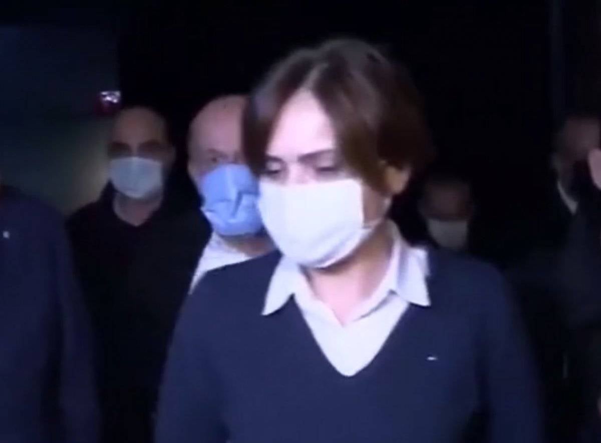 Canan Kaftancıoğlu Nişantaşı'nda mekanda toplantı yaptı