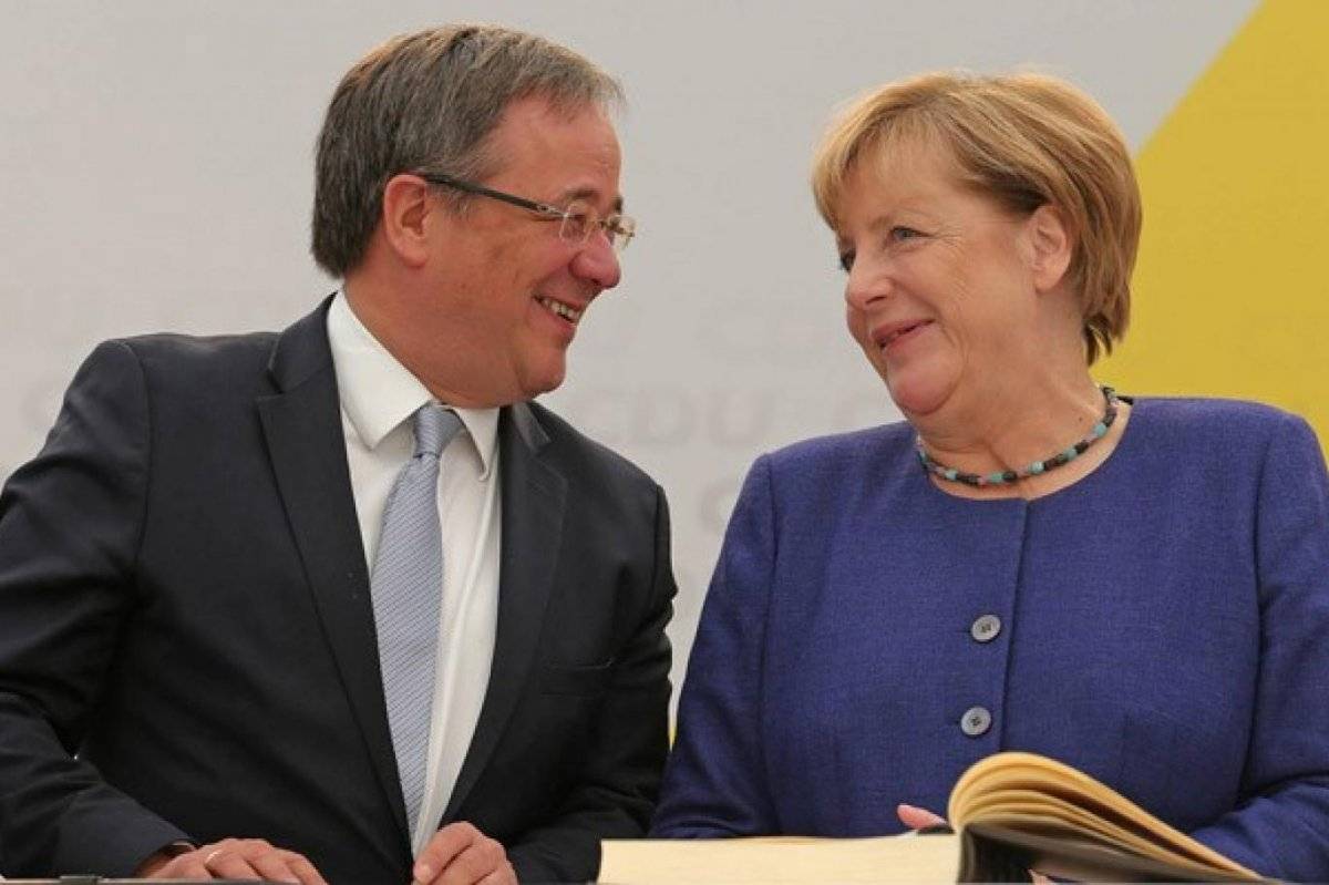 Cumhurbaşkanı Erdoğan, Armin Laschet ile görüştü