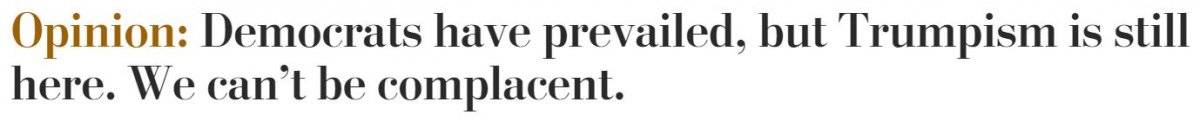 Washington Post: Trumpizm hala burada