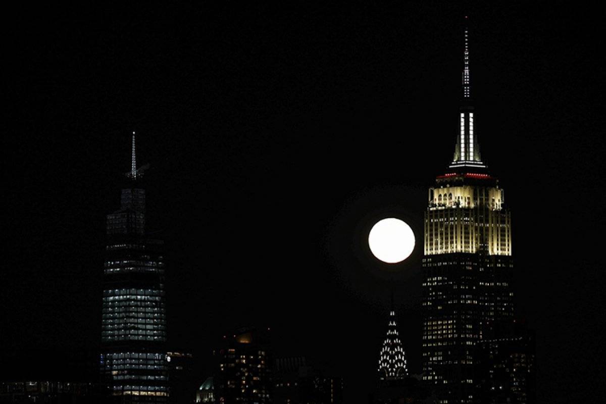 New York'ta 'Kurt Ay' manzarası