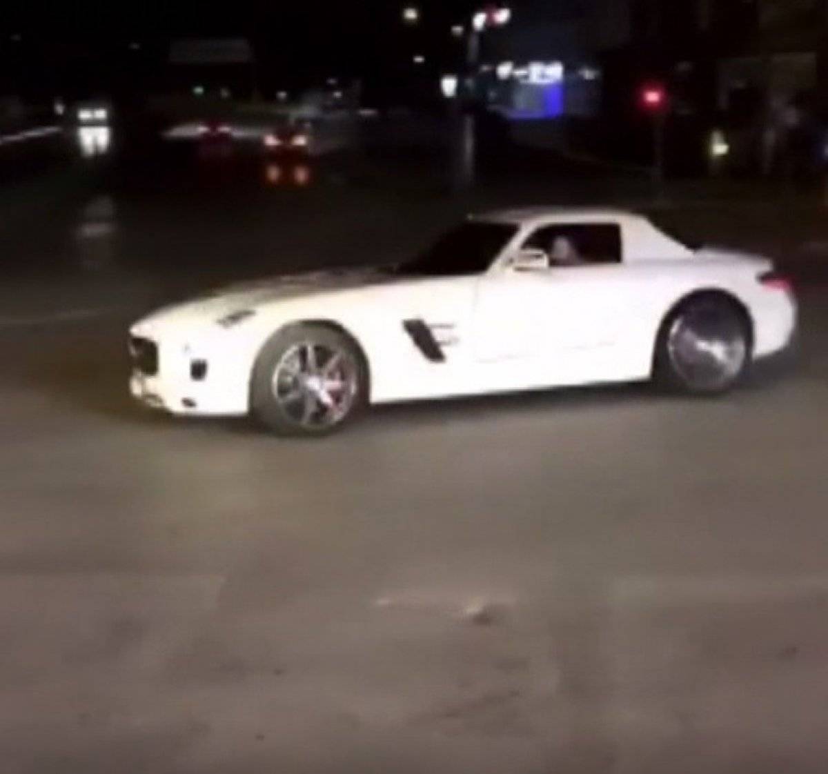 Ankara'da lüks otomobiliyle yaptığı drifti sosyal medyadan paylaştı