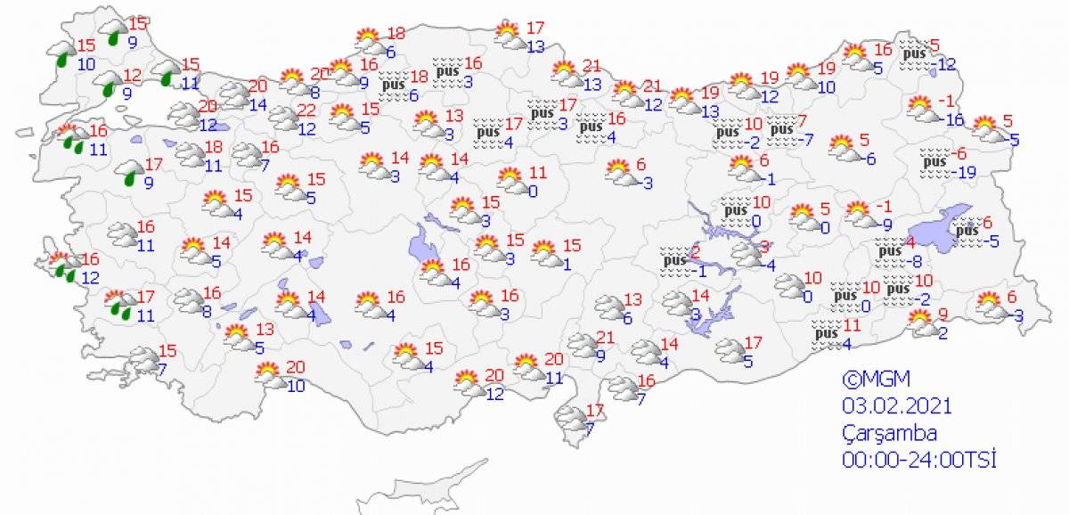 Meteoroloji'den kar, sağanak ve fırtına uyarısı