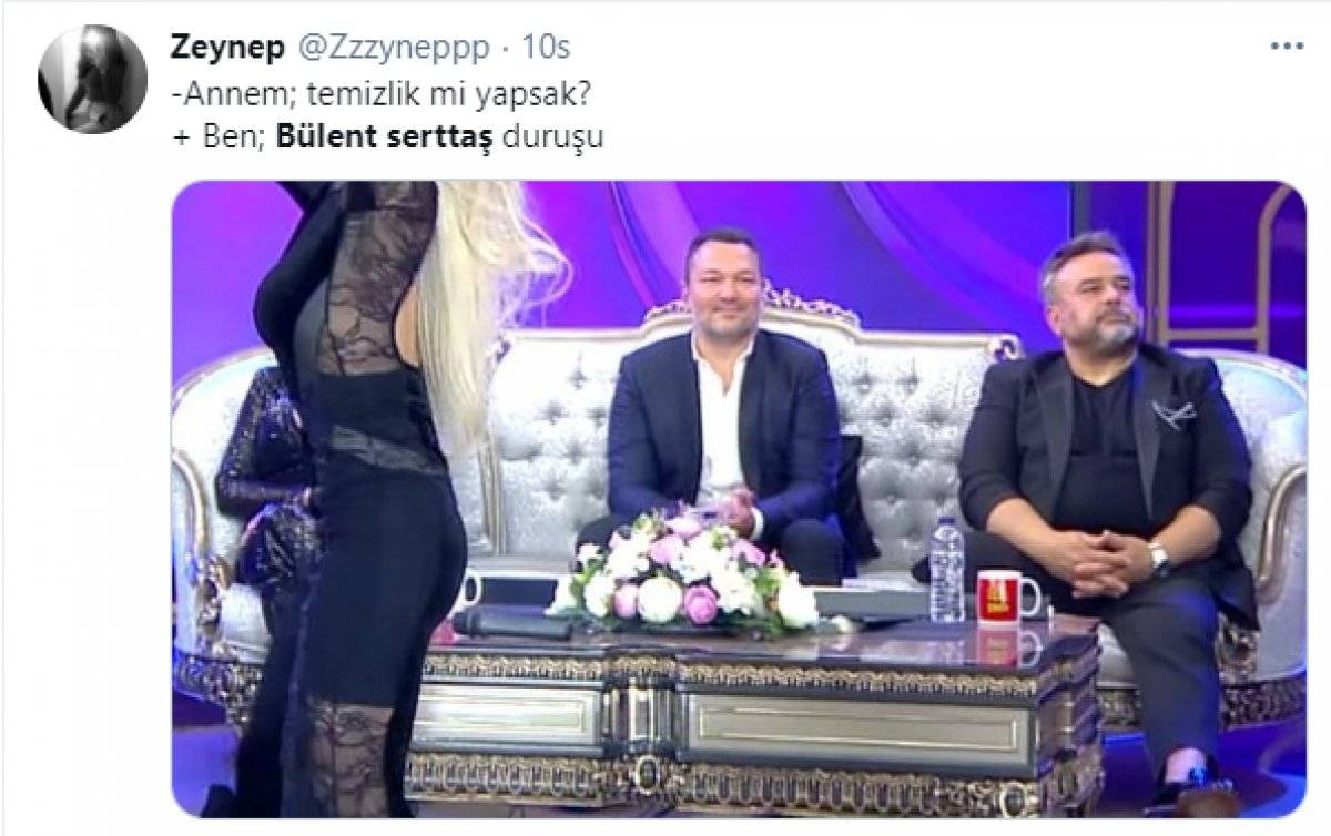 İbo Show’da oryantal Didem’i izlemeyen Bülent Serttaş ile ilgili güldüren paylaşımlar
