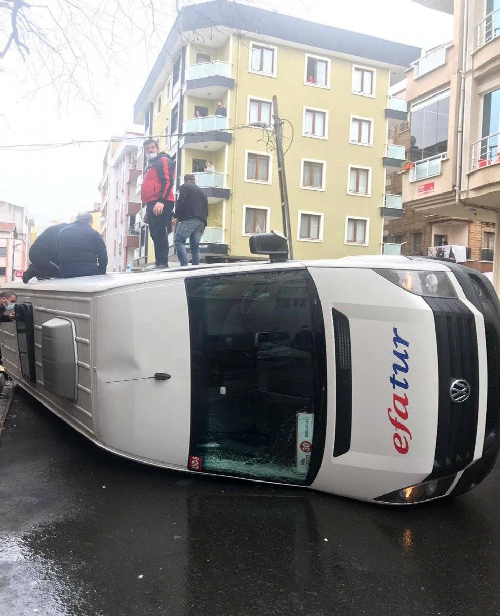 Sancaktepe’de gençlerin ölümden kıl payı kurtuluşu