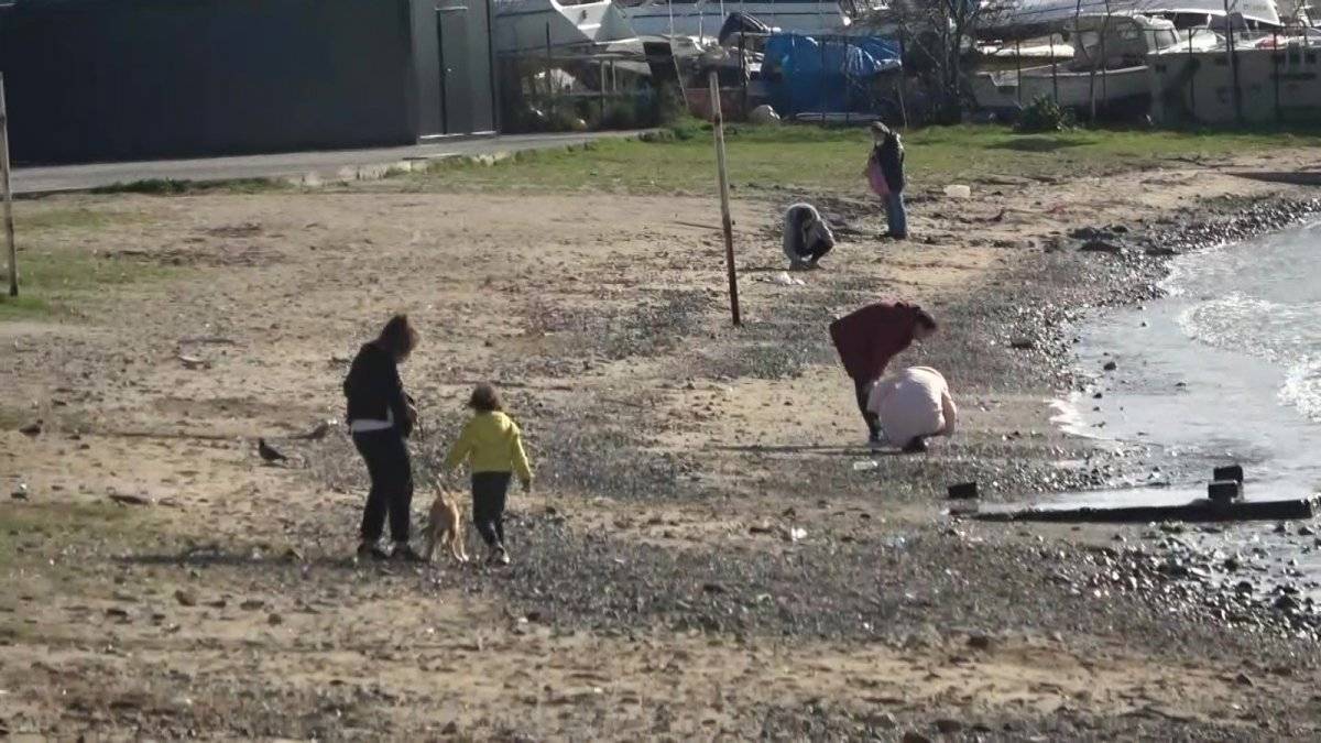 Güneşi gören İstanbullular kısıtlamayı unuttu