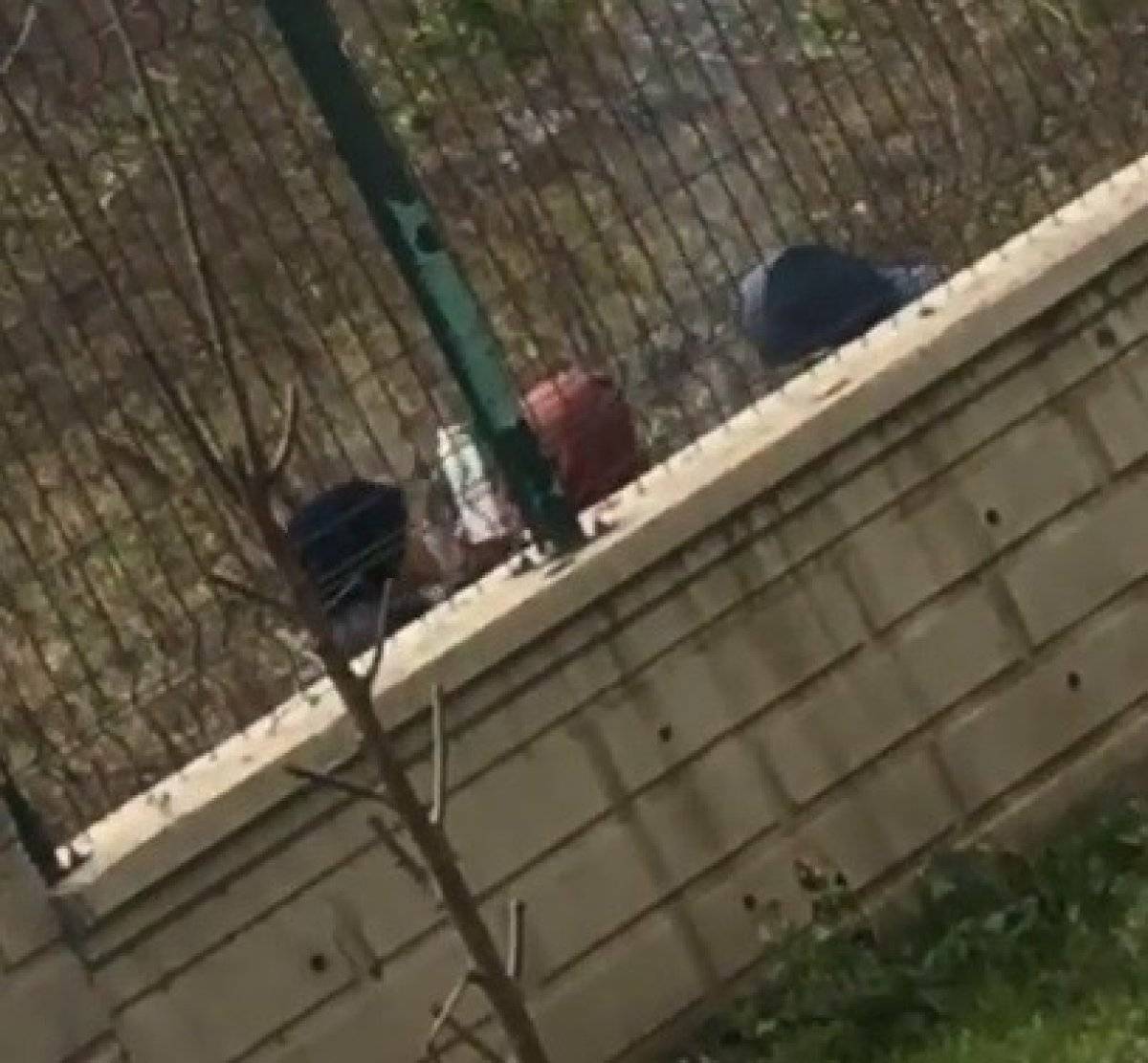 Sakarya'da uyuşturucu kullanan çocuklar kamerada