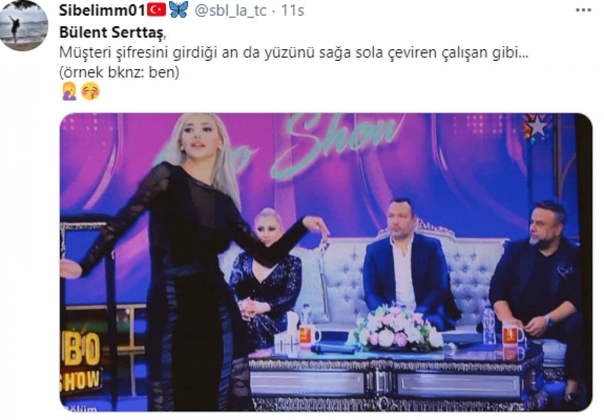 İbo Show’da oryantal Didem’i izlemeyen Bülent Serttaş ile ilgili güldüren paylaşımlar