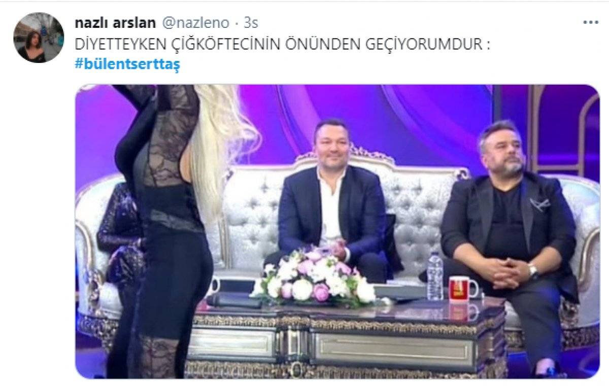 İbo Show’da oryantal Didem’i izlemeyen Bülent Serttaş ile ilgili güldüren paylaşımlar