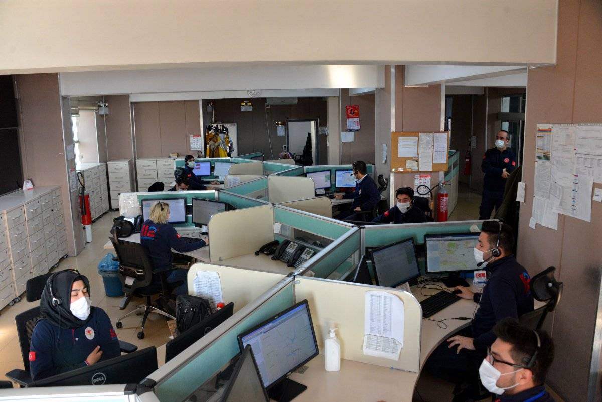 Kahramanmaraş'ta 112 Acil Çağrı Merkezi'ne gelen talepler şaşkına çeviriyor