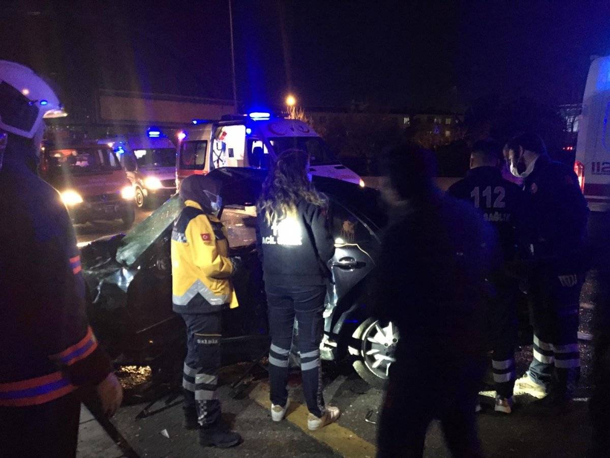 Ankara’da zincirleme kazada bir kişi öldü