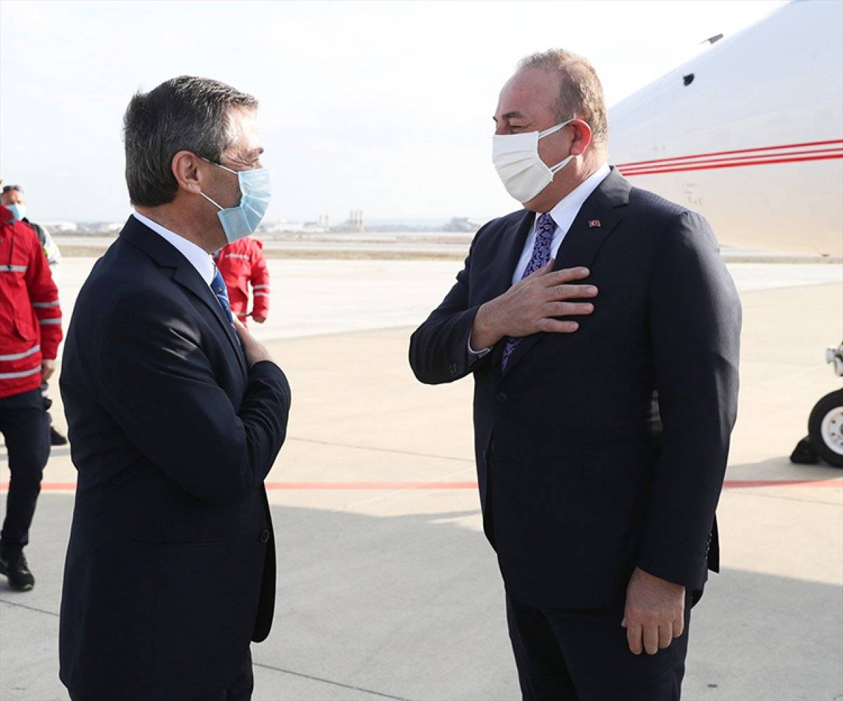 Mevlüt Çavuşoğlu KKTC'de