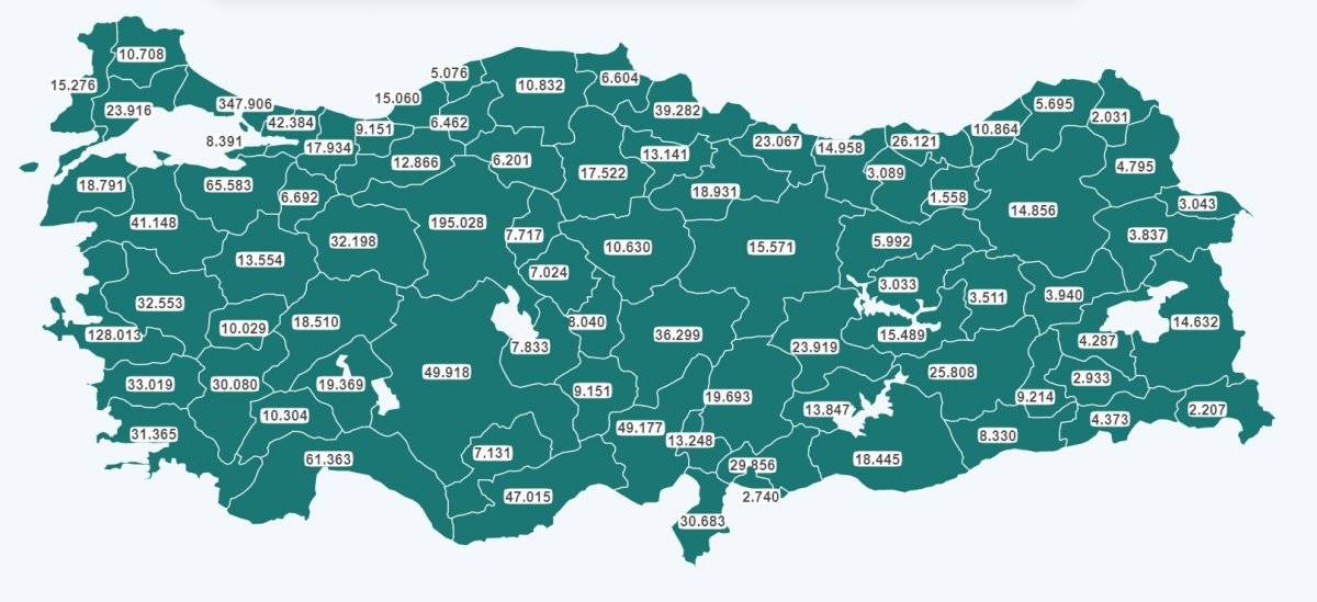 Türkiye'de korona aşısı olan kişi sayısı 2 milyonu geçti