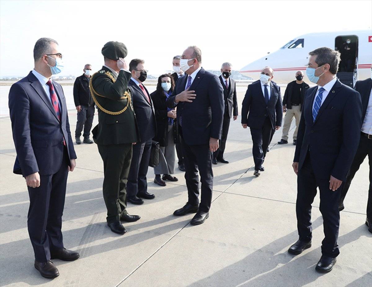 Mevlüt Çavuşoğlu KKTC'de