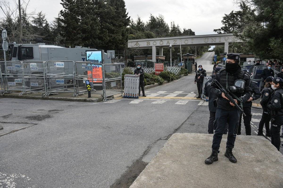 Boğaziçi Üniversitesi'ni işgal girişimine müdahale