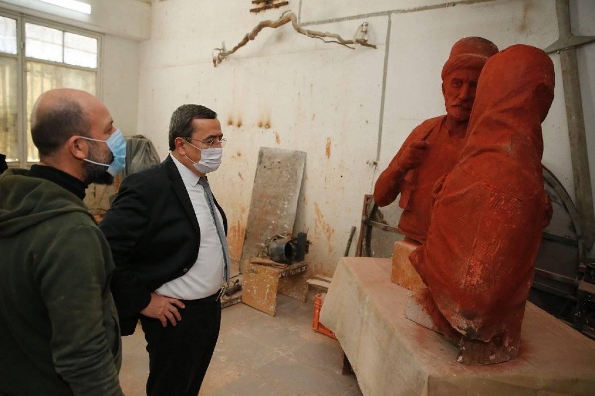 İzmir'de CHP'li Konak Belediyesi'nden Mübadele Heykeli