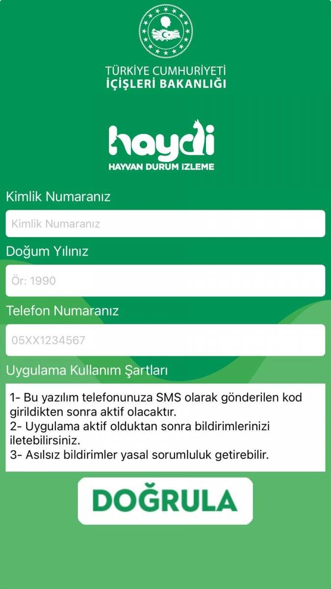 Haydi uygulaması nedir? Hayvan durum izleme uygulaması Haydi nasıl kullanılır?