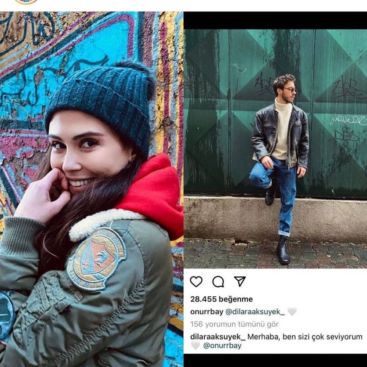 Dilara Aksüyek'ten genç sevgilisine ilan-ı aşk