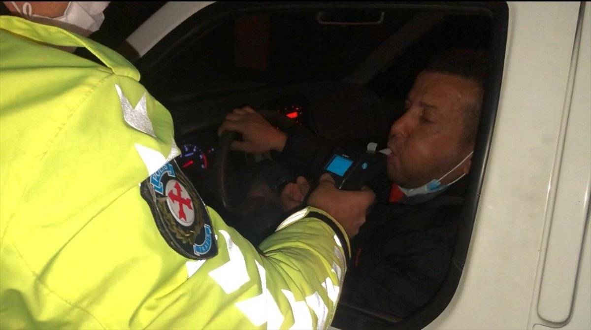 Kahramanmaraş'ta alkollü sürücüler polise yakalandı