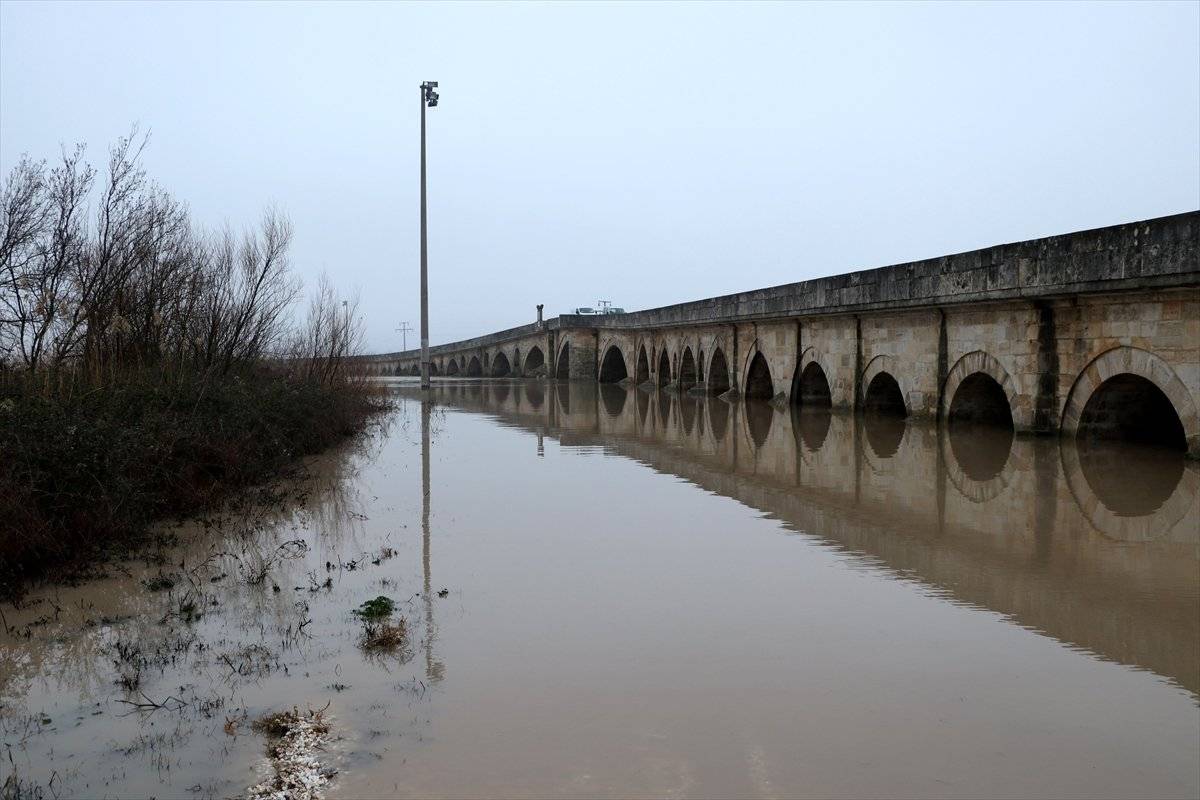 Ergene Nehri'nde turuncu alarm