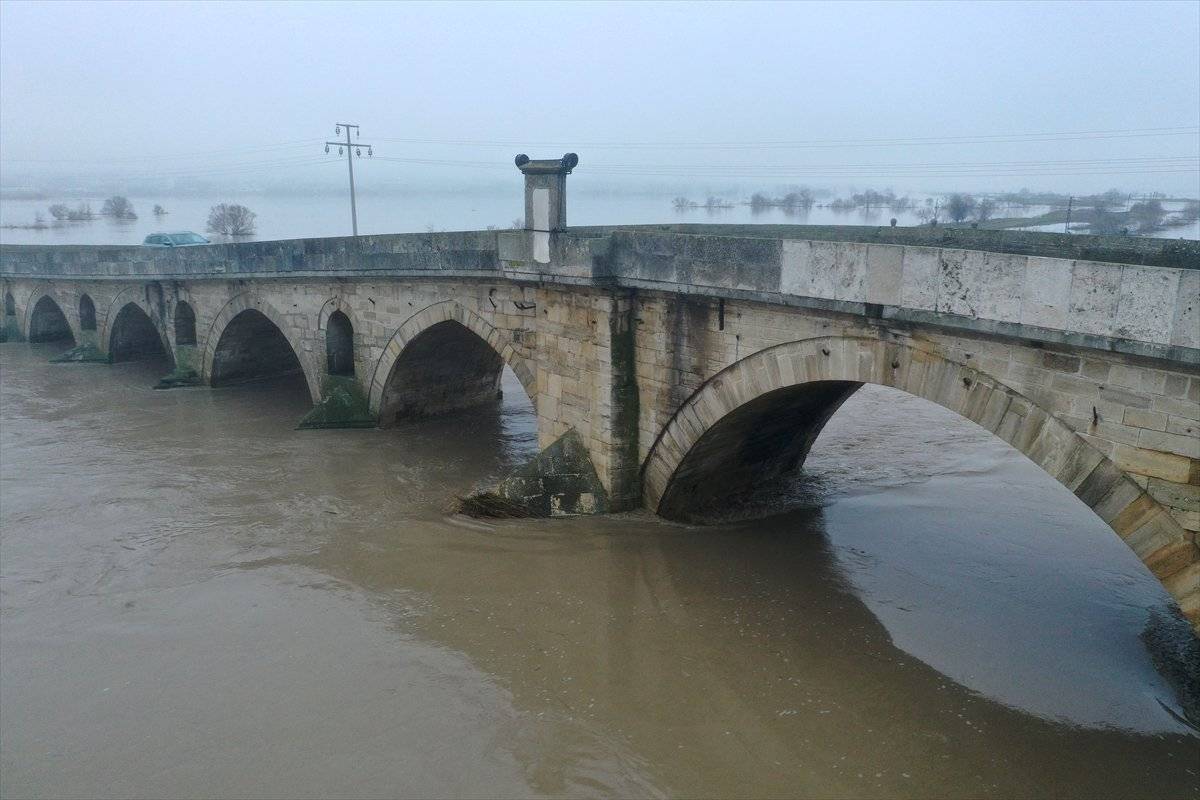 Ergene Nehri'nde turuncu alarm