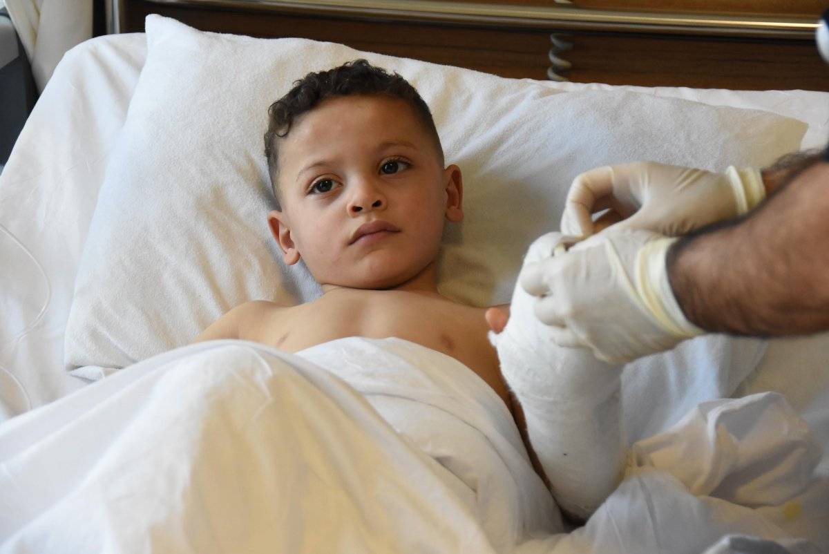 Eskişehir'de 3 yaşındaki çocuk, elini kıyma makinesine kaptırdı