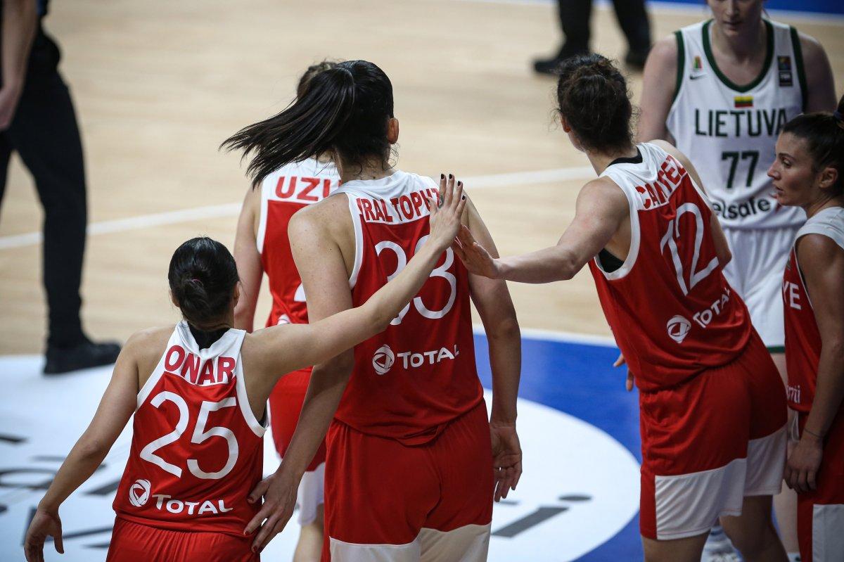 A Milli Kadın Basketbol Takımı, Avrupa'da 2.'liği garantiledi
