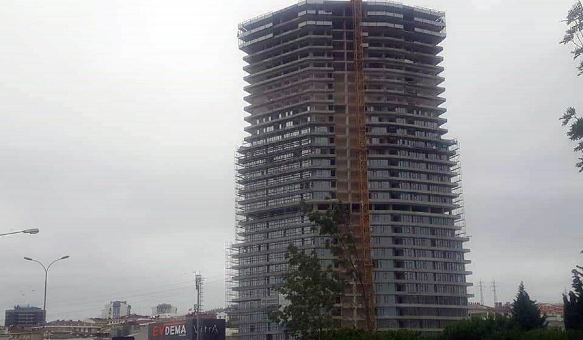 Esenyurt'ta binaya, 17 kaçak kat çıktılar