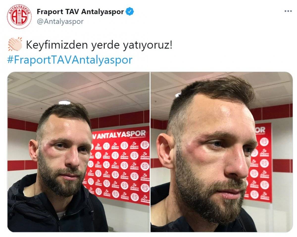 Antalyaspor'dan Sergen Yalçın'a yanıt: Keyfimizden yerde yatıyoruz