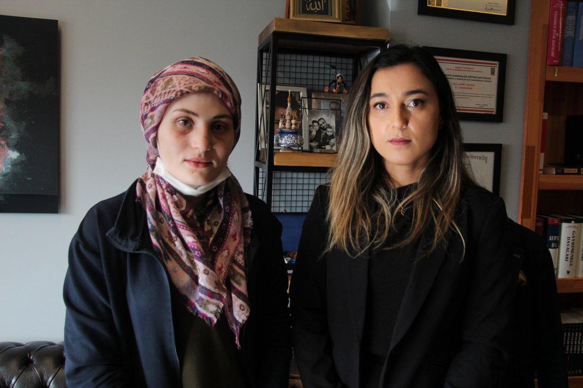 Antalya'da eşinden şiddet gören kadın