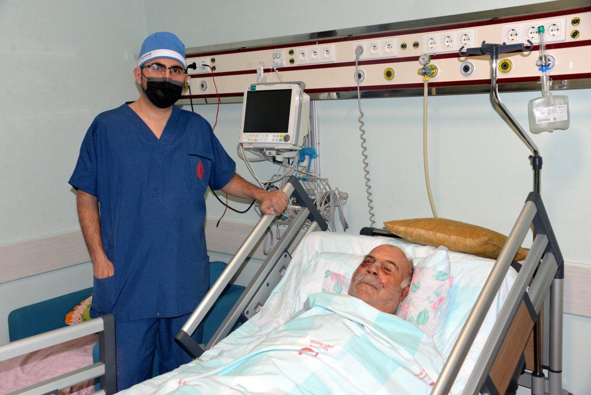 Kahramanmaraş'ta spiral makinesiyle demir keserken yüzü parçalandı