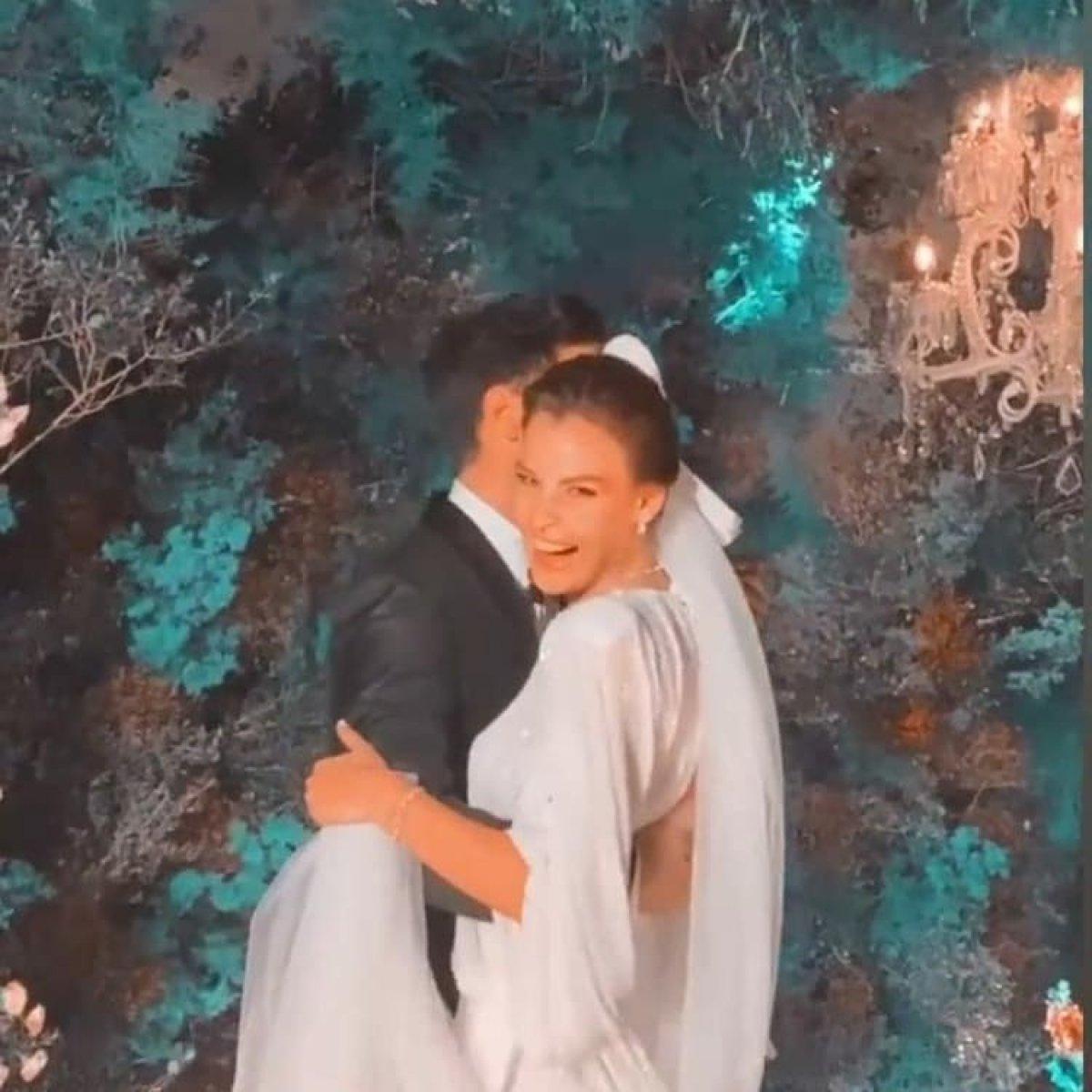 Aslışah Alkoçlar ile ve Kaan Demirağ evlendi